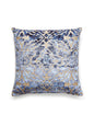 Scalamandre Palazzo Velvet 22 X 22 - Indigo Decorative Pillow
