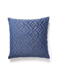 Scalamandre Echo Velvet 22 X 22 - Midnight Sky Decorative Pillow