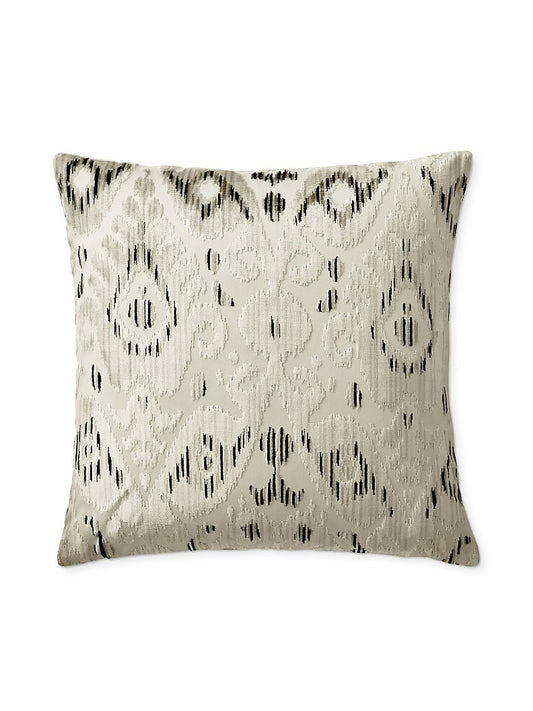 Scalamandre Tashkent Velvet 22 X 22 - Smoke Decorative Pillow