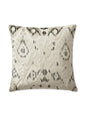 Scalamandre Tashkent Velvet 22 X 22 - Smoke Decorative Pillow