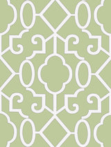 Scalamandre Ming Fretwork Pear Wallcovering