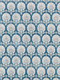 Scalamandre Karanfil Block Print Indigo Wallcovering