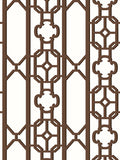 Scalamandre Joanna Fret Affogato Wallcovering