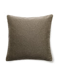 Scalamandre Dapper Flannel 22 X 22 - Chestnut Decorative Pillow