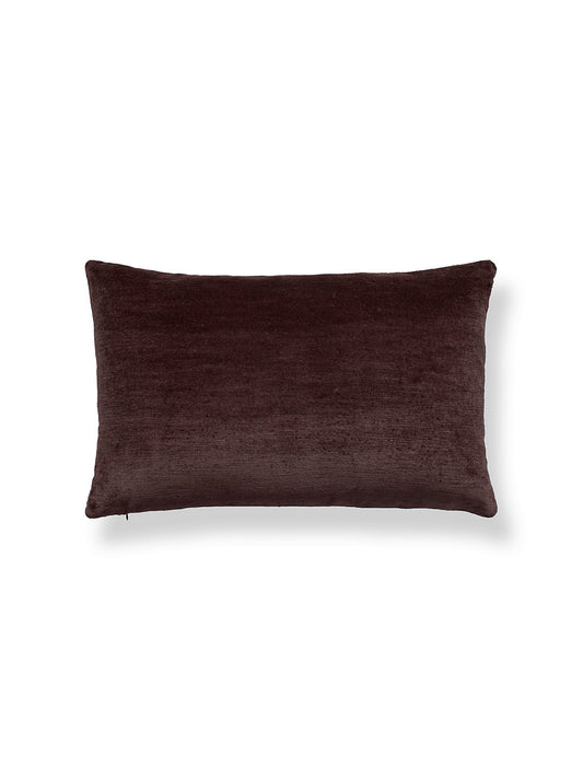 Scalamandre Persia 14 X 22 - Espresso Decorative Pillow