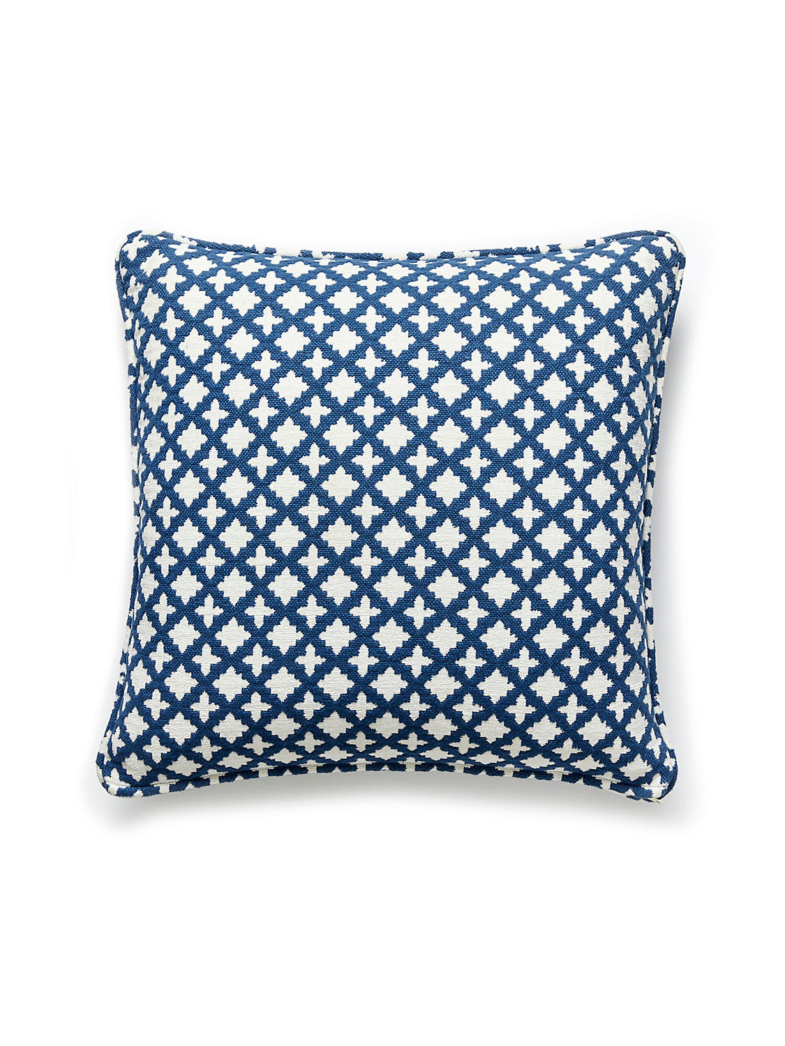 Scalamandre Marrakesh Weave 22 X 22 - Navy Decorative Pillow