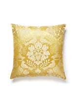 Scalamandre Love Bird 22 X 22 - Gold Decorative Pillow