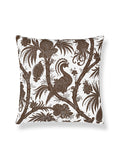 Scalamandre Balinese Peacock 22 X 22 - Java Decorative Pillow