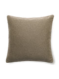 Scalamandre Dapper Flannel 22 X 22 - Hickory Decorative Pillow
