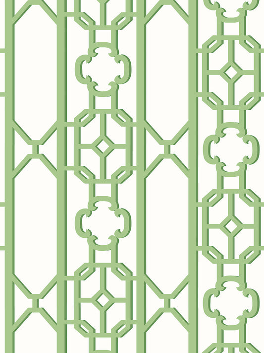 Scalamandre Joanna Fret Pear Wallcovering