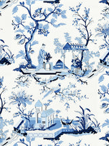 Scalamandre Ch'in Ling Porcelain Wallcovering