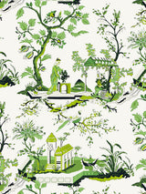 Scalamandre Ch'in Ling Jade Wallcovering