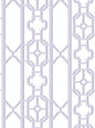 Scalamandre Joanna Fret Lavender Wallcovering