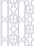 Scalamandre Joanna Fret Lavender Wallcovering