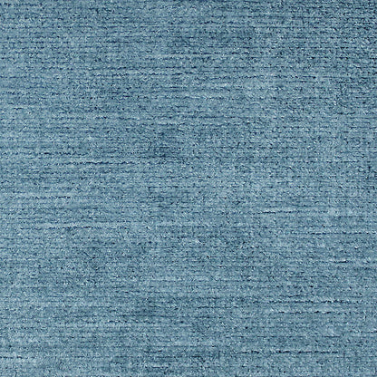Scalamandre Persia Azure Velvet Solid Texture Cotton - Blue - Special Order