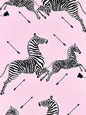 Scalamandre Zebras Dahlia Wallcovering