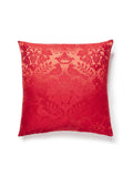 Scalamandre Love Bird 22 X 22 - Ruby Decorative Pillow