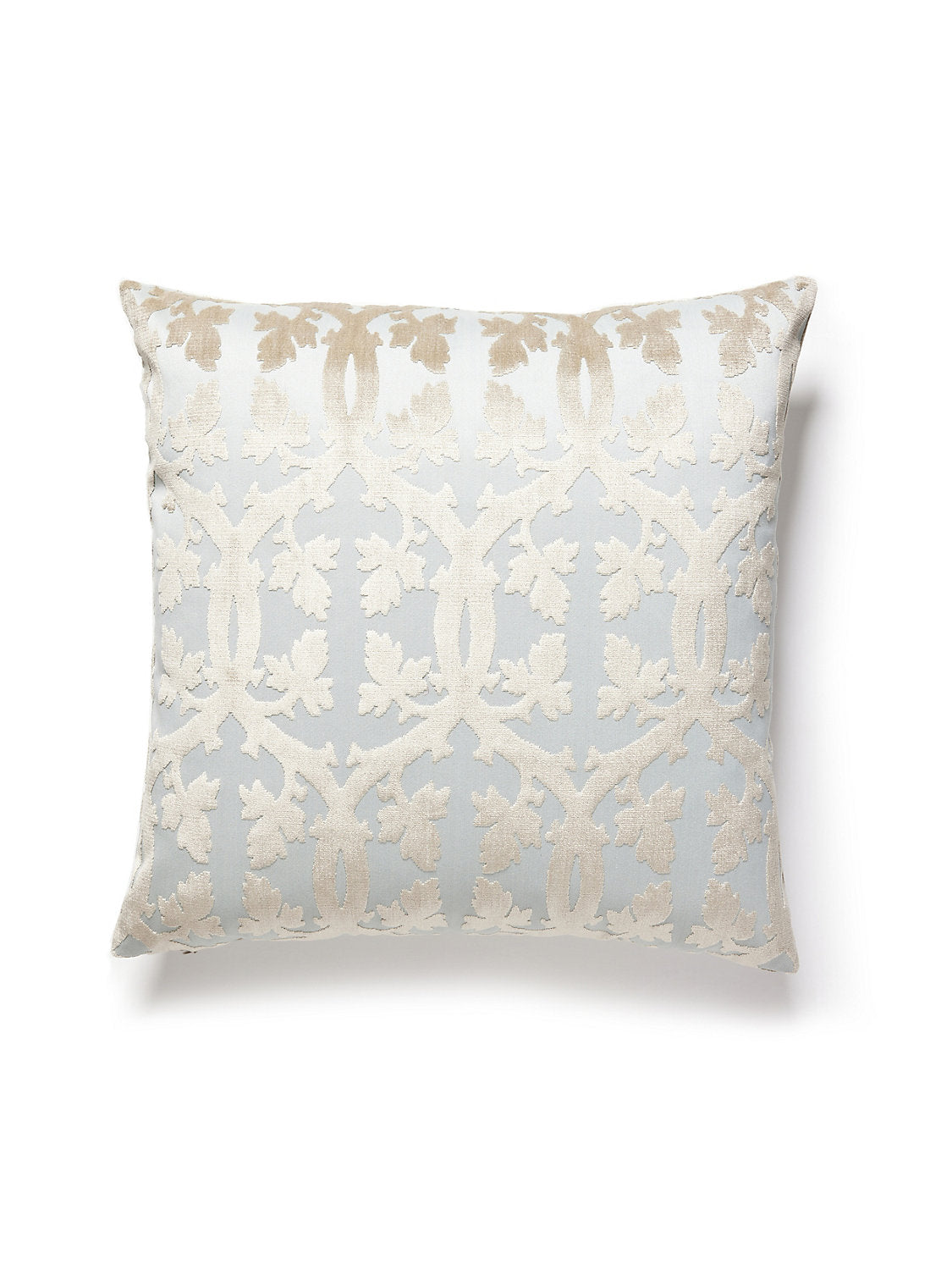 Scalamandre Falk Manor House 22 X 22 - Mineral Decorative Pillow