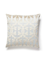Scalamandre Falk Manor House 22 X 22 - Mineral Decorative Pillow