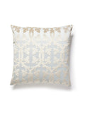Scalamandre Falk Manor House 22 X 22 - Mineral Decorative Pillow