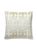 Scalamandre Falk Manor House 22 X 22 - Green Tea Decorative Pillow