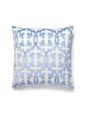 Scalamandre Falk Manor House 22 X 22 - Lapis Decorative Pillow