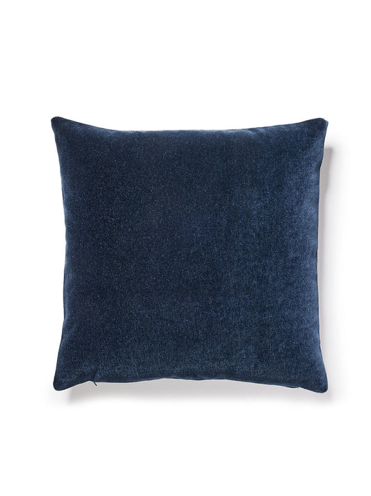 Scalamandre Makalu Mohair 22 X 22 - Admiral Decorative Pillow