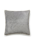 Scalamandre Pomfret 22 X 22 - Carbon Decorative Pillow