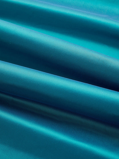 Special Order Scalamandre Olympia Silk Taffeta Peacock Blue Plain MSRP USD 396/y