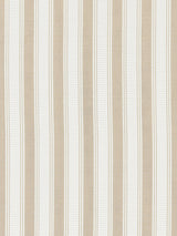 Special Order Scalamandre Shirred Stripe Fawn Brown White Silk MSRP USD 339/y