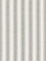 Special Order Scalamandre Shirred Stripe Pewter Gray White Silk MSRP USD 339/y