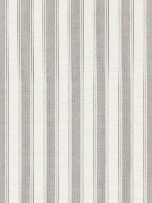 Special Order Scalamandre Shirred Stripe Pewter Gray White Silk MSRP USD 363/y
