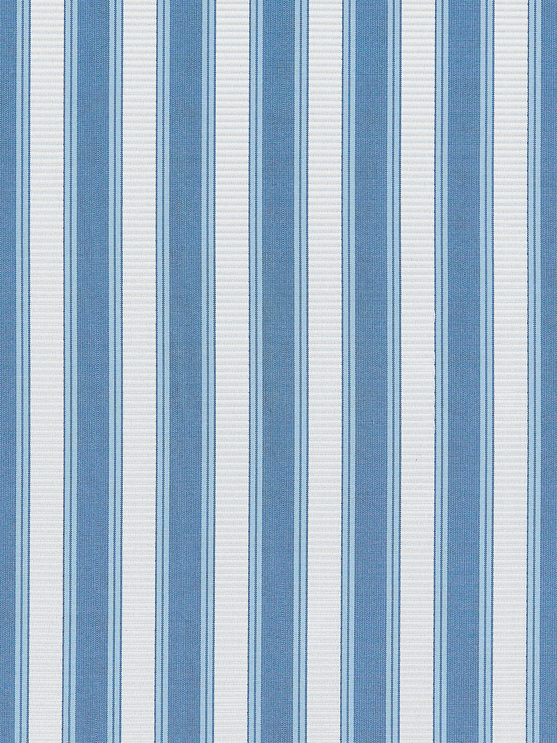 Special Order Scalamandre Shirred Stripe Blue Opal White Silk MSRP USD 363/y