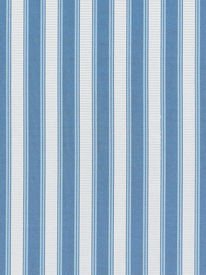 Special Order Scalamandre Shirred Stripe Blue Opal White Silk MSRP USD 363/y