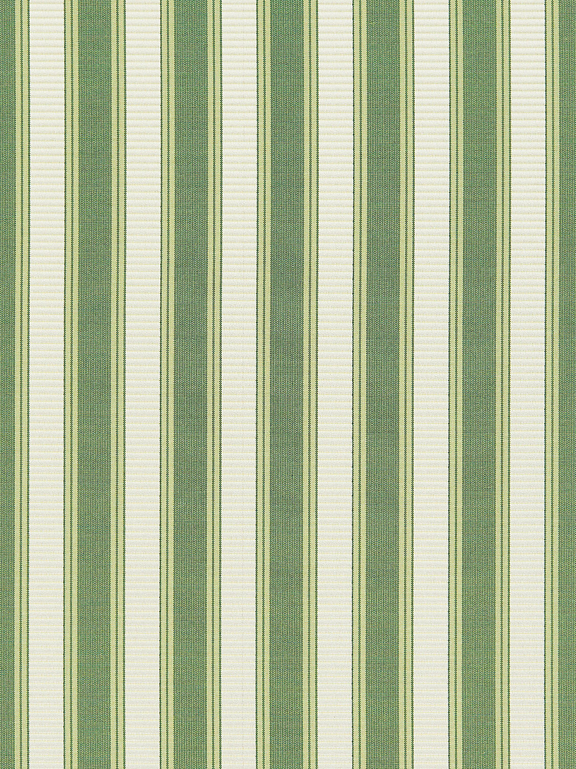 Special Order Scalamandre Shirred Stripe Bonsai Green White Silk MSRP USD 363/y