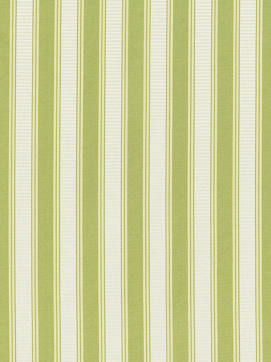 Special Order Scalamandre Shirred Stripe New Leaf Light Green White Silk MSRP USD 363/y