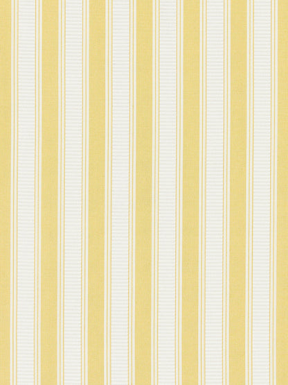 Special Order Scalamandre Shirred Stripe Sunray Yellow White Silk MSRP USD 363y