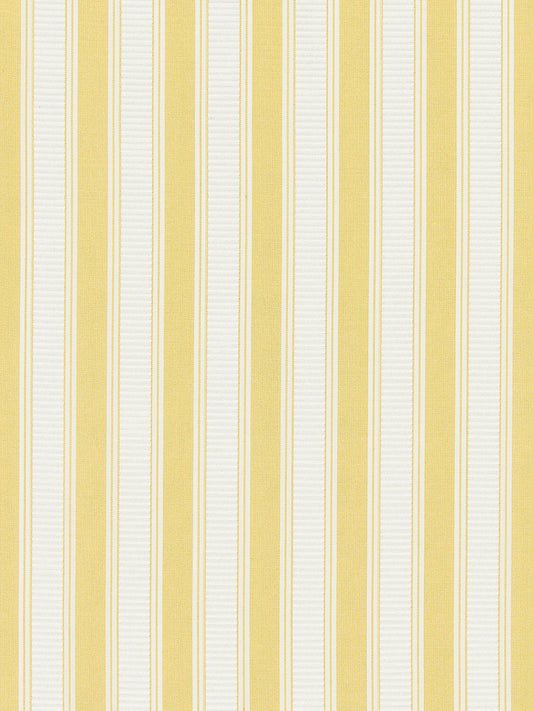 Special Order Scalamandre Shirred Stripe Sunray Yellow White Silk MSRP USD 363y