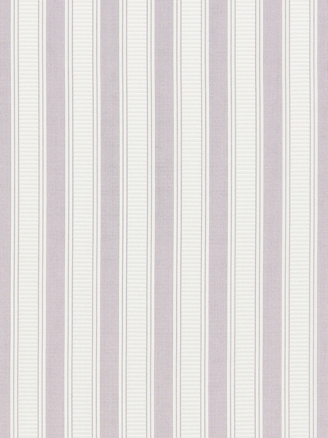 Special Order Scalamandre Shirred Stripe Wisteria Purple White Silk MSRP USD 363/y
