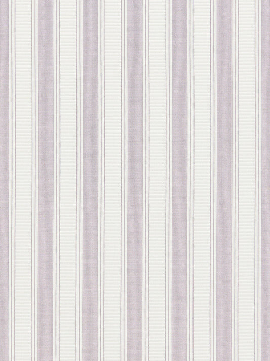 Special Order Scalamandre Shirred Stripe Wisteria Purple White Silk MSRP USD 363/y
