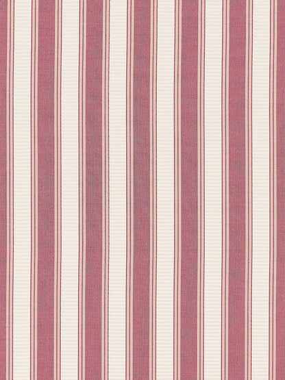Special Order Scalamandre Shirred Stripe Wild Rose Pink White Silk MSRP USD 363/y