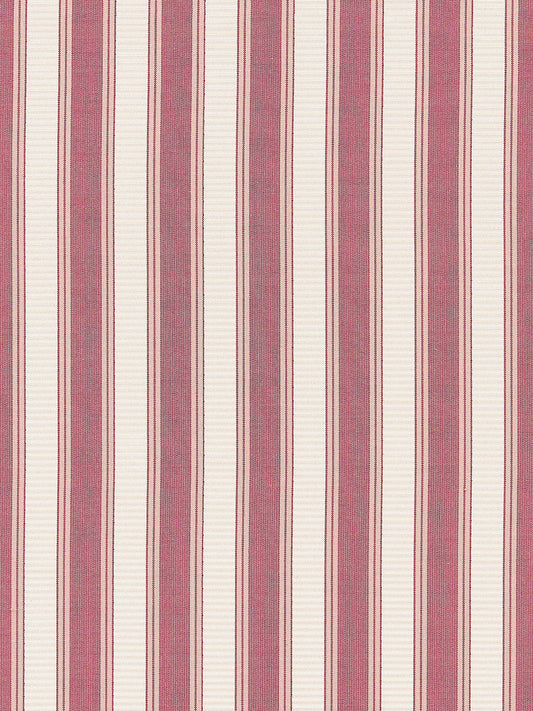 Special Order Scalamandre Shirred Stripe Wild Rose Pink White Silk MSRP USD 363/y