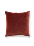 Scalamandre Makalu Mohair 22 X 22 - Root Beer Decorative Pillow
