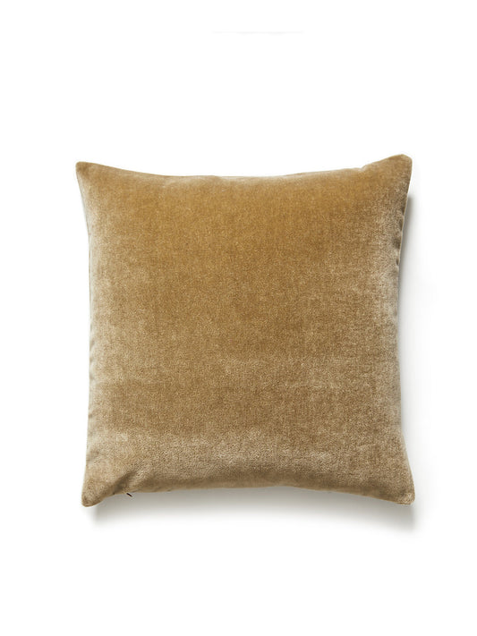 Scalamandre Makalu Mohair 22 X 22 - Ecru Decorative Pillow