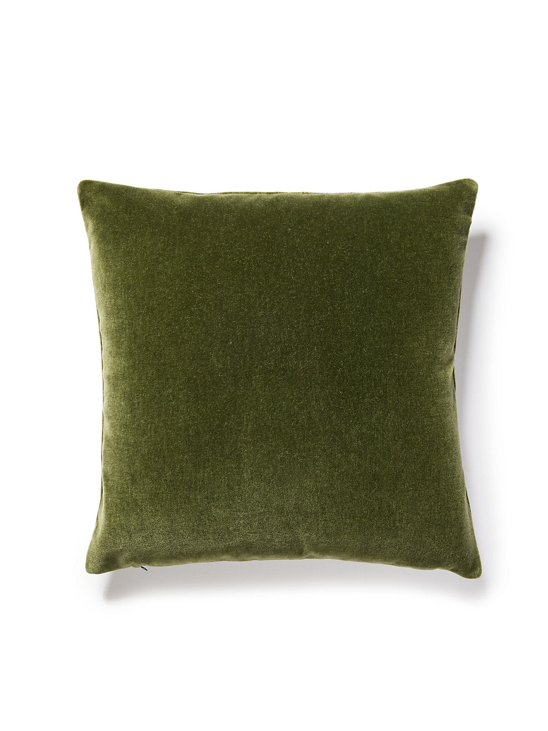 Scalamandre Makalu Mohair 22 X 22 - Olive Decorative Pillow