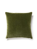 Scalamandre Makalu Mohair 22 X 22 - Olive Decorative Pillow