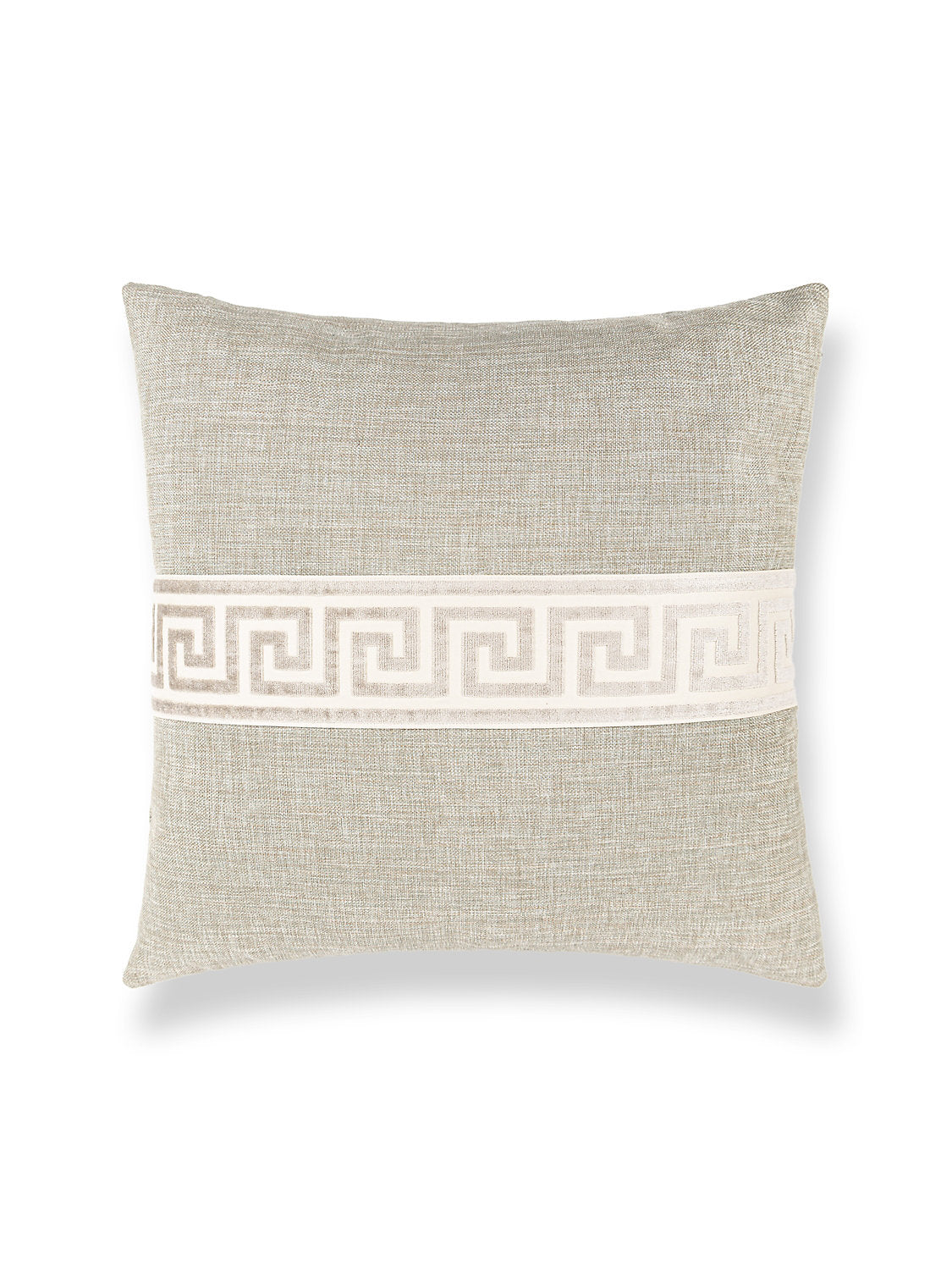 Scalamandre Greek Key 22 X 22 - Sag Harbor Decorative Pillow