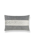 Scalamandre Greek Key 14 X 22 - Stone Decorative Pillow