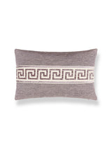 Scalamandre Greek Key 14 X 22 - Antique Heather Decorative Pillow