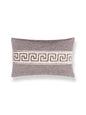 Scalamandre Greek Key 14 X 22 - Antique Heather Decorative Pillow